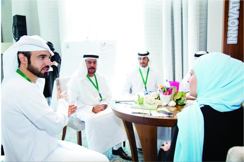 ​Image: Ohood Al Roumi, Sheikh Mohammed Al thani, Arif Al Muhairi & Tariq Al Janahi