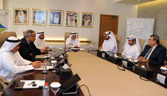 الصورة: اجتماع هيئة الصحة يدبي ومركز دبي للإحصاء